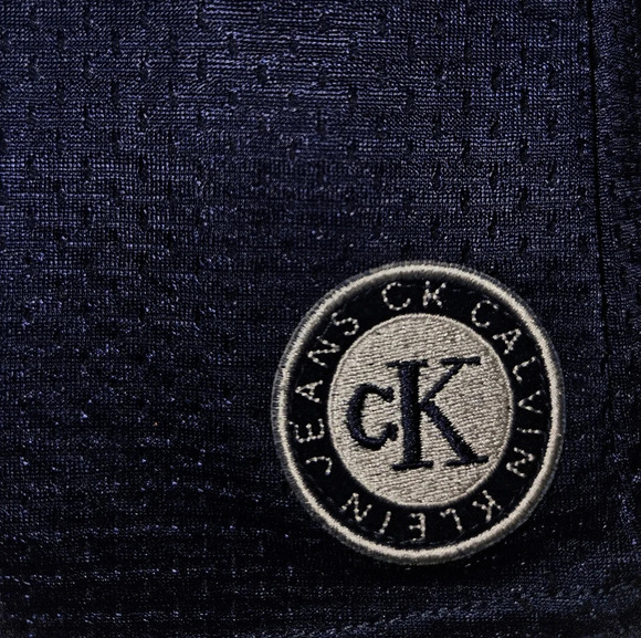 Calvin Klein Jeans Mesh Jersey Tank Mini Dress - Picture 3 of 3